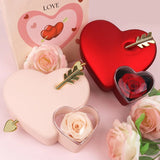 Eternal Heart Rose Jewelry Box for Valentine's Day birthday anniversary gift 4.8 ⭐⭐⭐⭐⭐