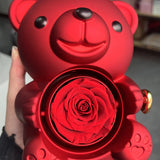 Rose Teddy Bear Gifts Box  4.8⭐⭐⭐⭐⭐